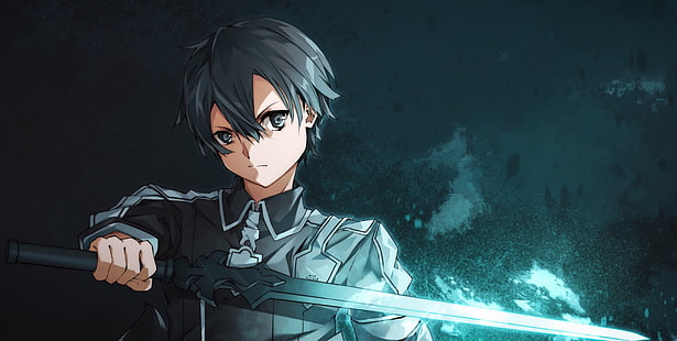 Sword Art Online ، Sword Art Online: Alicization ، Kazuto Kirigaya ، Kirito (Sword Art Online)، خلفية HD HD wallpaper