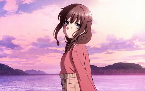 Anime, Seishun Buta Yarou wa Hasenmädchen Senpai no Yume wo Minai, Kaede Azusagawa, HD-Hintergrundbild HD wallpaper