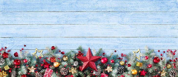 dekorasi dinding bintang merah, dekorasi, Tahun Baru, Natal, bahagia, Selamat Natal, Natal, hadiah, perayaan liburan, Wallpaper HD