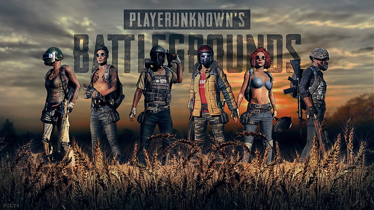 خلفية لعبة Playerunknown's Battlegrounds ، PUBG ، ألعاب الفيديو ، أول شخص مطلق النار ، أشخاص، خلفية HD