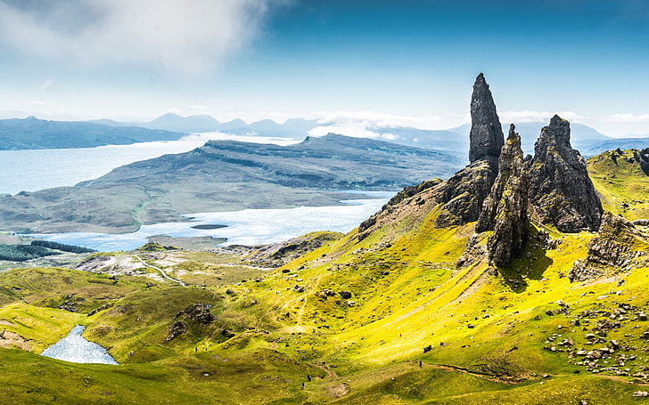 Isle of skye scotland-2017 Wallpaper Berkualitas Tinggi, Wallpaper HD