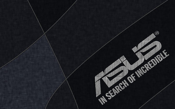 ASUS, logo, arte digital, Fondo de pantalla HD
