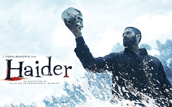 Haider 2014, Haider filmaffisch, Movies, Bollywood Movies, bollywood, shahid kapoor, 2014, shraddha kapoor, HD tapet