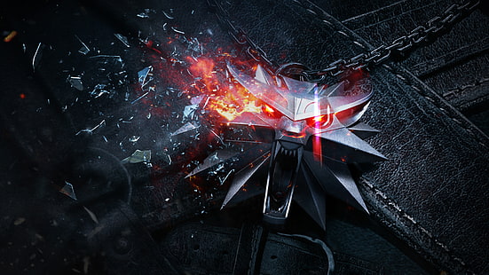 rote Monster Charakter digitale Tapete, The Witcher 3: Wild Hunt, Videospiele, The Witcher, HD-Hintergrundbild HD wallpaper
