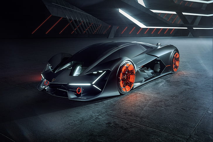 Lamborghini Terzo Millennio, 2019, HD, HD wallpaper