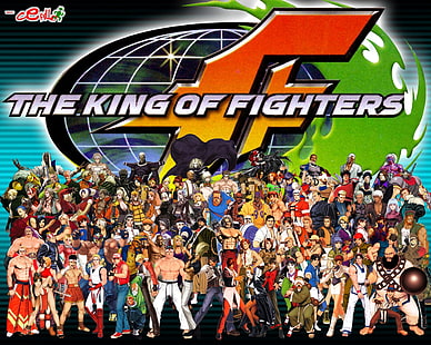 Das Plakat des Königs der Kämpfer, König der Kämpfer, Videospiele, HD-Hintergrundbild HD wallpaper