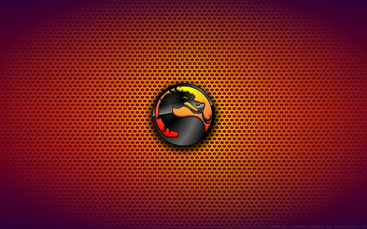 Mortal Kombat digital wallpaper, minimalism, Mortal Kombat, Remaining Godzilla, HD wallpaper
