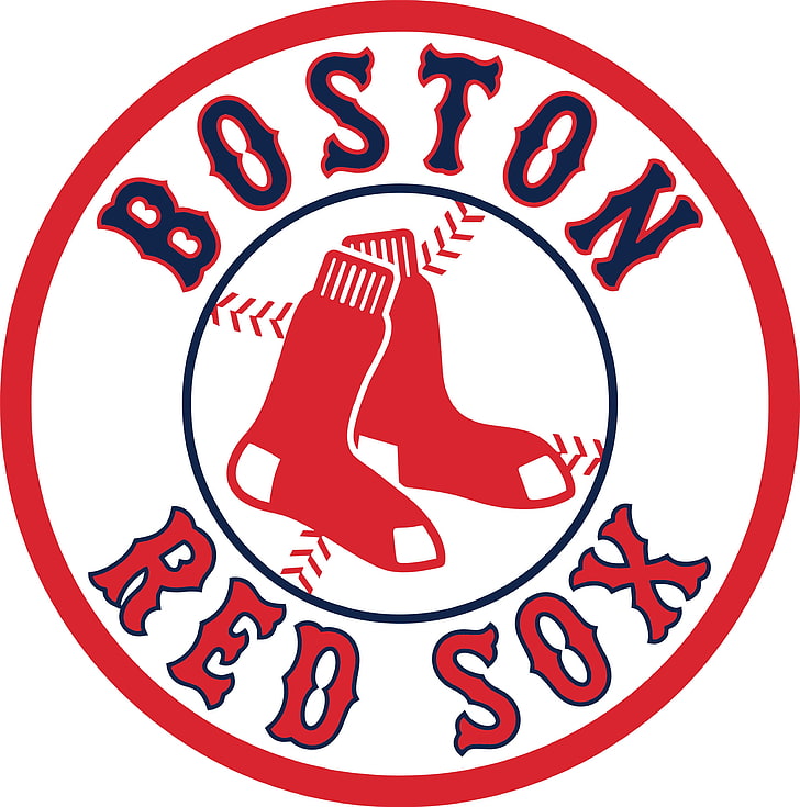 Boston Red Sox, Logotype, Red Sox, HD tapet, telefon tapet