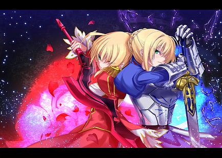Anime, Fate Series, Sabre, Sabre Extra, HD-Hintergrundbild HD wallpaper