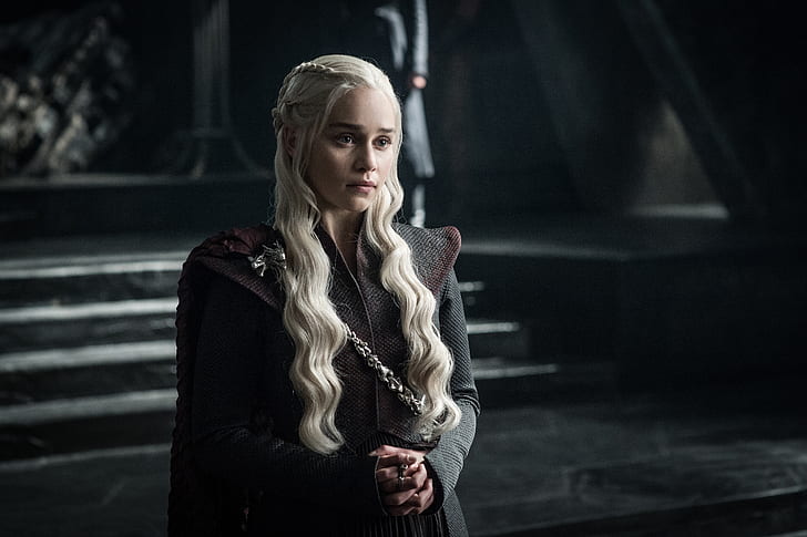 Season 7, 4K, Game of Thrones, Daenerys Targaryen, Emilia Clarke, HD wallpaper
