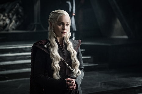 الموسم السابع ، 4K ، Game of Thrones ، Daenerys Targaryen ، إميليا كلارك، خلفية HD HD wallpaper