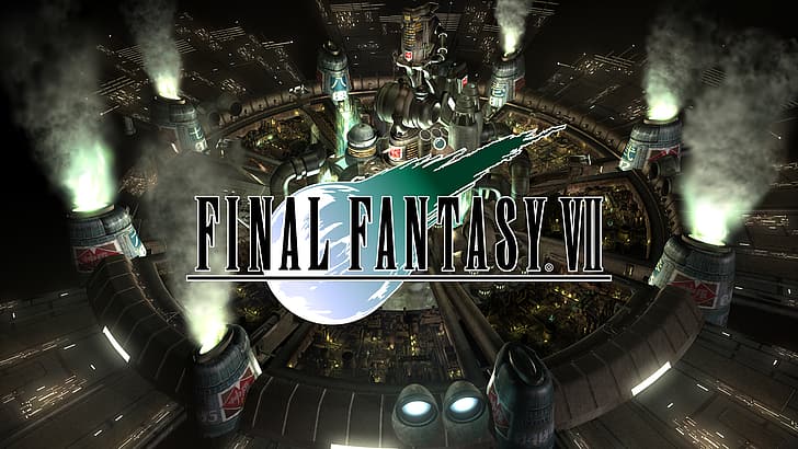Final Fantasy VII, Midgar, PlayStation, JRPG, Fond d'écran HD