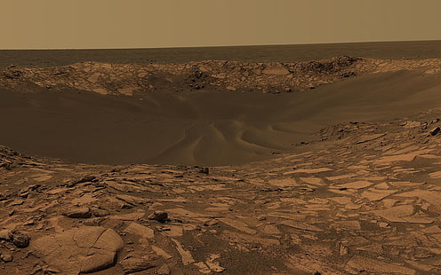 cadre de lit en bois marron avec matelas, science, Mars, Curiosity, Fond d'écran HD HD wallpaper