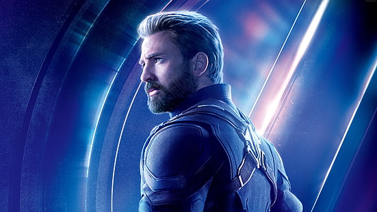Chris Evans, Avengers: Perang Infinity, 8k, Captain America, Wallpaper HD HD wallpaper