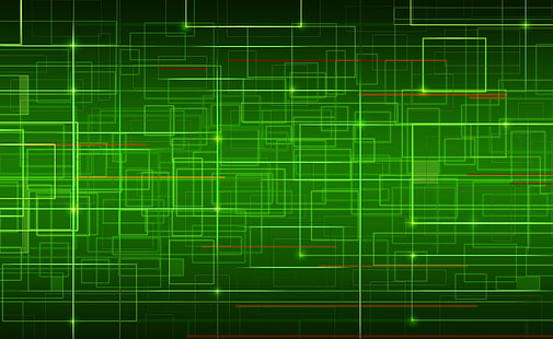 Мрежа, тапет със зелена графика, Компютри, Мрежа, Мрежа, HD тапет HD wallpaper