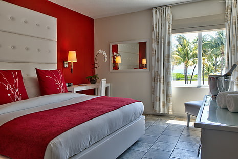 Najlepsze hotele 2015, kurort, Red South Beach Hotel, podróże, wakacje, Miami, pokój, turystyka, rezerwacja, Tapety HD HD wallpaper