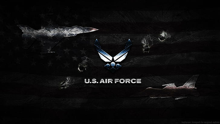 Siły Powietrzne Stanów Zjednoczonych, obraz, 2012, życie, 3d i abstrakcja, Tapety HD