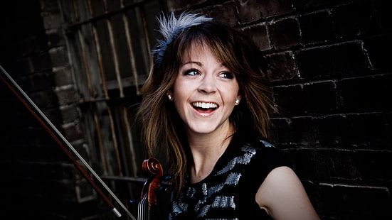 Lindsey Stirling, mujeres, violín, músico., Fondo de pantalla HD HD wallpaper
