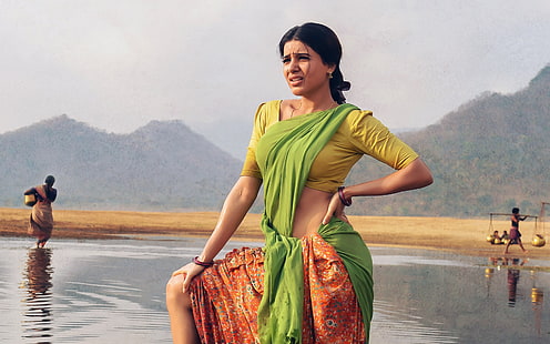 Rangasthalam, Samantha Akkineni, Bolywood, Filme, HD-Hintergrundbild HD wallpaper
