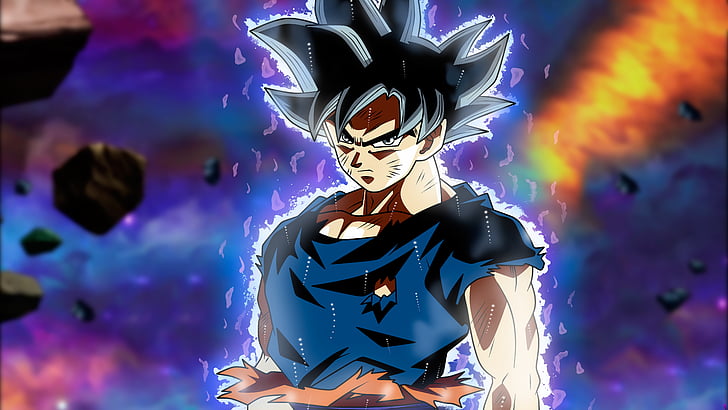 Dragon Ball Son Goku Schließe Ultra Instinct, Ultra Instinct Goku, Dragon Ball Super, 5K ab, HD-Hintergrundbild