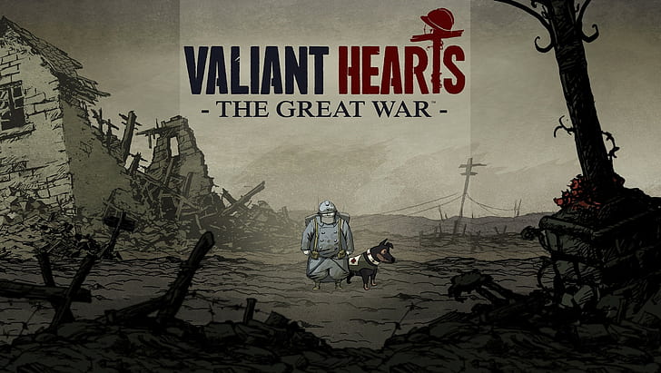Valiant hearts the great war, Two-dimensional, Platformer, Puzzle, Emil, American, Happy freddie, Nurse, Anna, English pilot, George, HD wallpaper