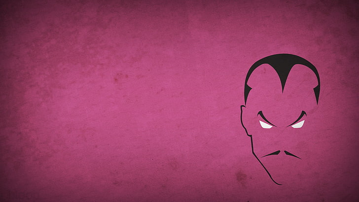 ilustracja twarzy mężczyzny, Blo0p, Sinestro, DC Comics, złoczyńcy, Tapety HD