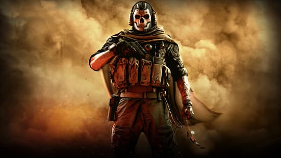 Kabeljau mw, Geist, Call of Duty, HD-Hintergrundbild HD wallpaper