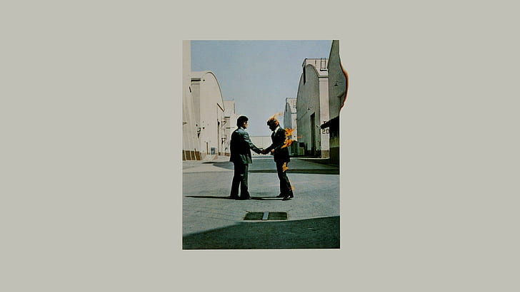 Album Covers, Burning, Pink Floyd, HD wallpaper