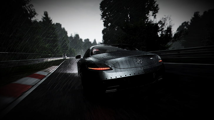 schwarz-grauer Autodachträger, Auto, Videospiele, HD-Hintergrundbild