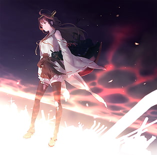 Anime, Sammlung Kantai, Kongou (KanColle), HD-Hintergrundbild HD wallpaper