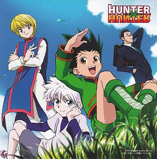  anime boys, anime, Kurapika, Killua Zoldyck, Hunter x Hunter, HD wallpaper HD wallpaper