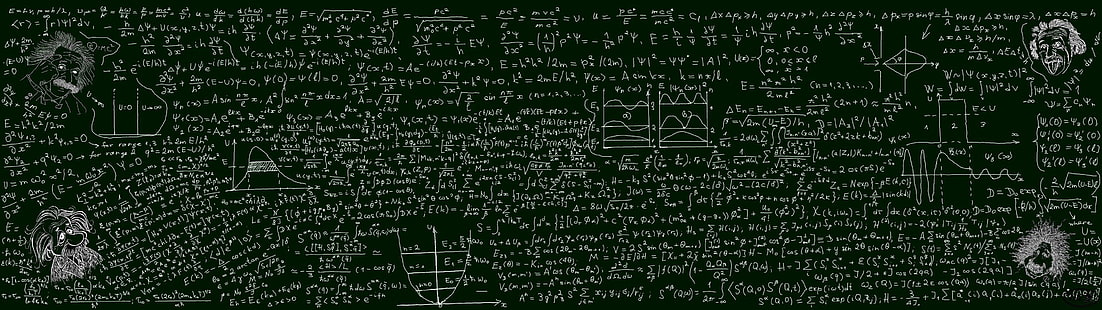 formula, doppio monitor, fisica, consiglio scolastico, Einstein, scienza, Sfondo HD HD wallpaper