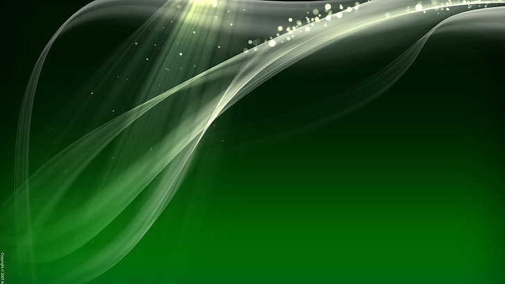 1920x1080 px abstrakt gröna vektorer vågor vita Djur ankor HD-konst, abstrakt, gröna, vågor, vita, vektorer, 1920x1080 px, HD tapet