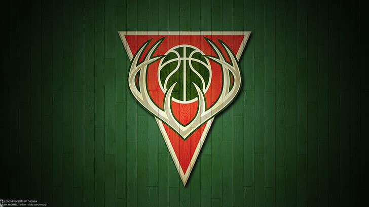 Basketball, Milwaukee Bucks, Emblem, NBA, HD wallpaper