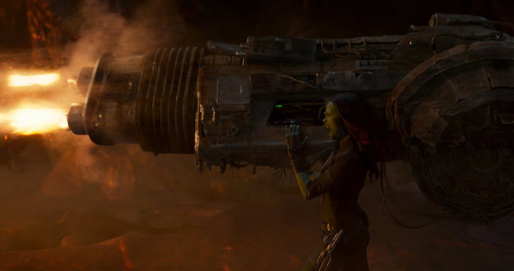 Film, Guardians of the Galaxy Vol. 2, Gamora, Zoe Saldana, Tapety HD