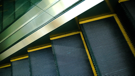 escalator, HD wallpaper HD wallpaper