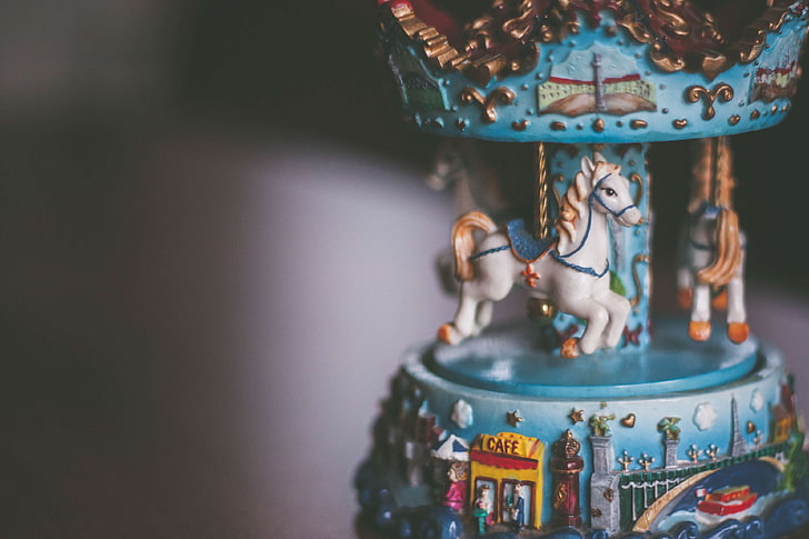 carousel, carousel toy, childrens toy, horse, old, paris, toy, HD wallpaper