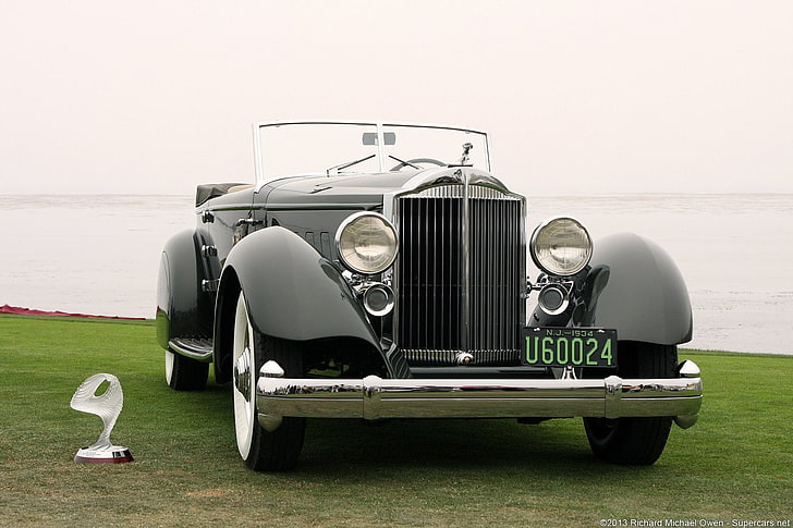 1108, 1934, кабриолет, диетрих, паккард, двенадцать, виктория, HD обои