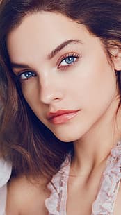 wajah, Barbara Palvin, model, wanita, Hongaria, Wallpaper HD HD wallpaper