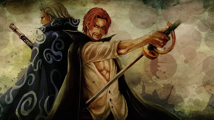 Anime, One Piece, Shanks (One Piece), HD wallpaper
