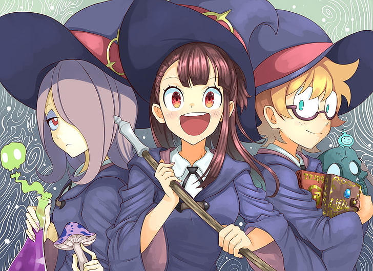 little witch academia, HD wallpaper