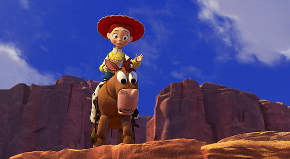 Toy Story 3 Jessie, Jessie Toy Story Vektorgrafik, Cartoons, Toy Story, Geschichte, Jessie, HD-Hintergrundbild HD wallpaper