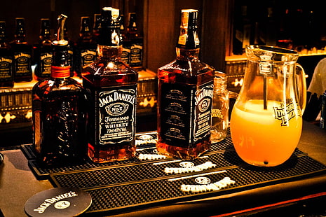 trink, Jack Daniel's, HD-Hintergrundbild HD wallpaper