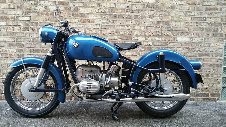 1960, bike, bmw, classic, motorbike, r60, HD wallpaper