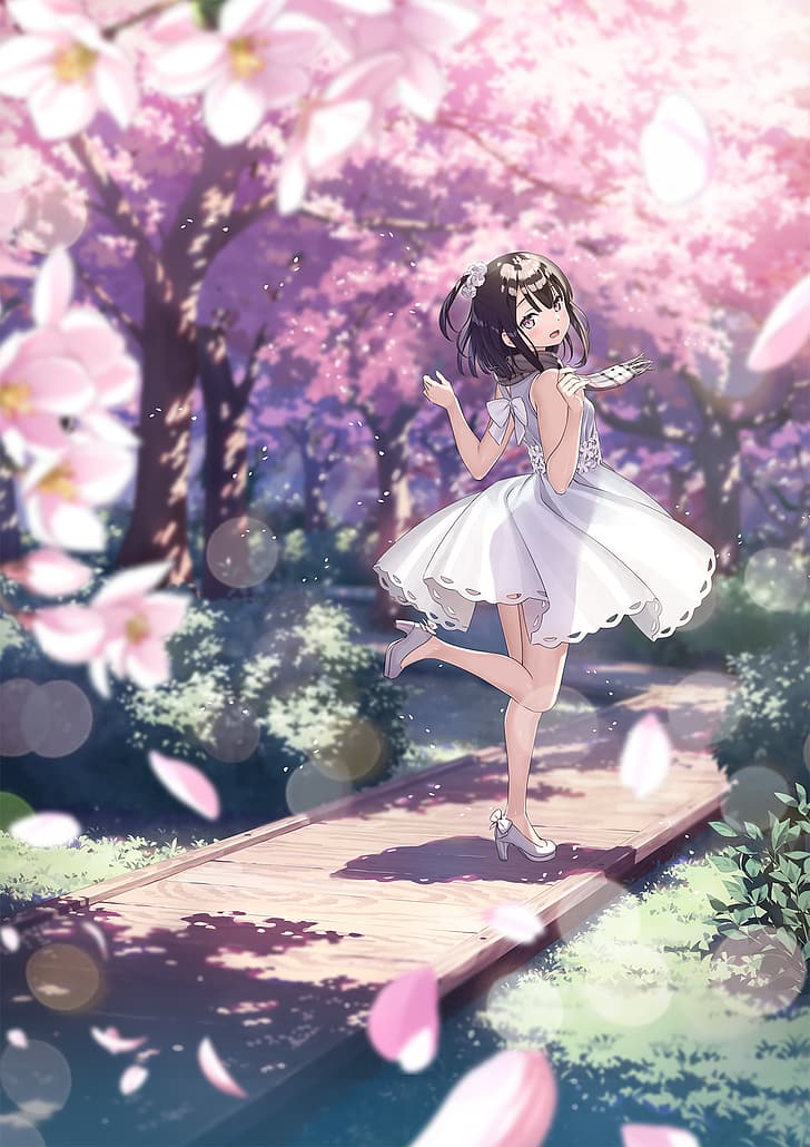 Kantoku, original characters, anime girls, Shizuku (Kantoku), HD wallpaper
