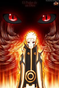 ภาพวาด naruto shippuden red eyes digital art ภาพวาดโคโนฮะ Naruto uzumaki jinchuuriki Naruto Anime Naruto HD Art, วอลล์เปเปอร์ HD HD wallpaper