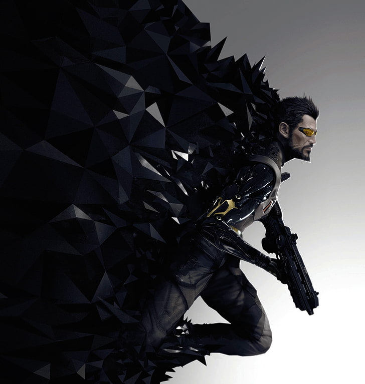 Изкуството на Deus Ex Universe, Deus Ex: Човечеството разделено, HD тапет, тапет за телефон