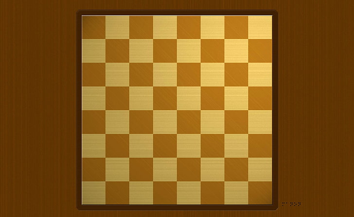 Szachy drewniane, szachownica beżowo-brązowa, gry, szachy, drewniane, Tapety HD