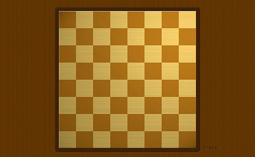 목조 체스, 베이 지와 갈색 체스 보드, 게임, 체스, 나무, HD 배경 화면 HD wallpaper