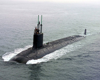 Us Navy Submarine, boomer, us navy submarine, navy submarine, ohio class, submarine, uss ohio, boats, HD wallpaper HD wallpaper
